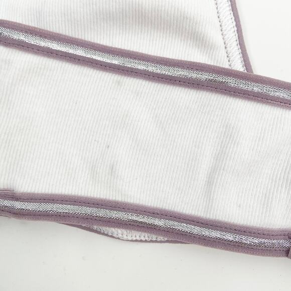 NWT Intimately Free People Kickin' It Bralette White Wireless Bra Size S - Picture 7 of 10